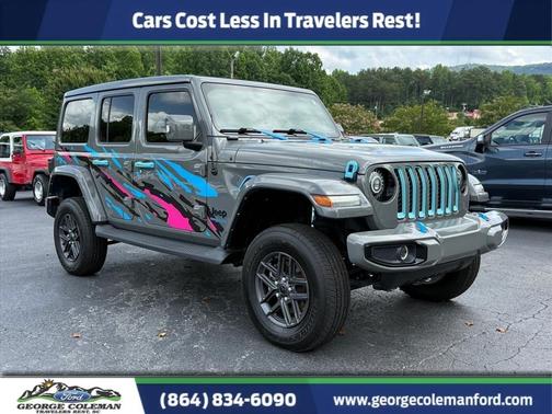 Sting-Gray Clearcoat 2022 Jeep Wrangler Unlimited 4xe Sahara High Altitude