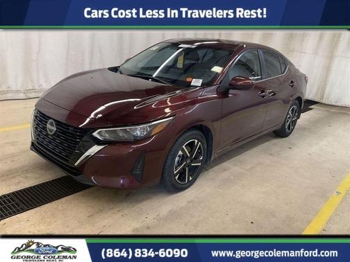 Rosewood Metallic 2025 Nissan Sentra SV