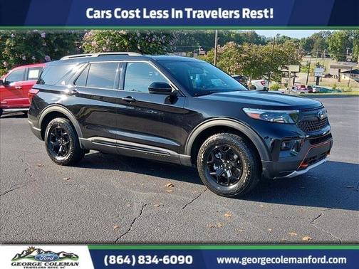 Agate Black Metallic 2024 Ford Explorer Timberline