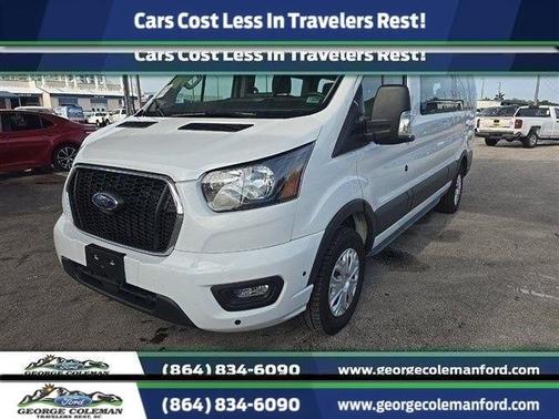 Oxford White 2025 Ford Transit-350 XLT