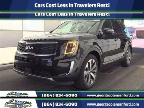 Ebony Black 2022 Kia Telluride EX