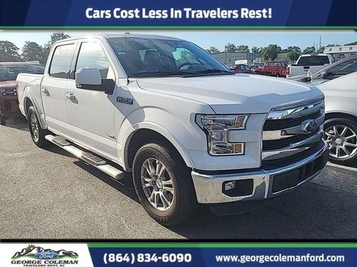 Oxford White 2016 Ford F-150 Lariat
