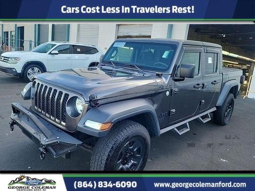 Granite Crystal Metallic Clearcoat 2021 Jeep Gladiator Sport
