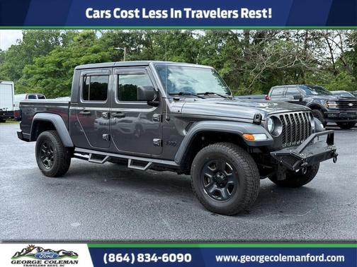 Granite Crystal Metallic Clearcoat 2021 Jeep Gladiator Sport