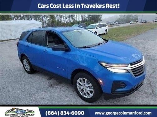 Riptide Blue 2024 Chevrolet Equinox LS