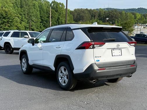 Super White 2021 Toyota RAV4 XLE