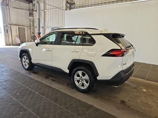 Super White 2021 Toyota RAV4 XLE