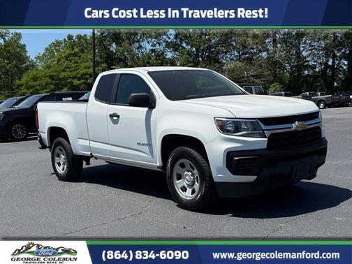 Summit White 2022 Chevrolet Colorado WT