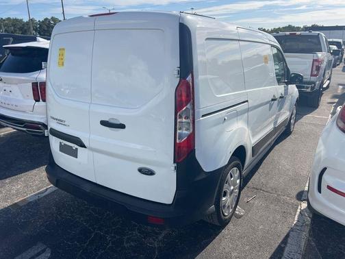 Frozen White 2023 Ford Transit Connect XL Cargo Van