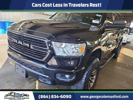 Diamond Black Crystal Pearlcoat 2020 RAM 1500 Big Horn/Lone Star