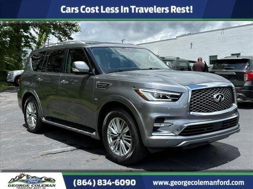 Graphite Shadow 2019 INFINITI QX80 Luxe