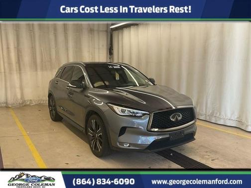 Graphite Shadow 2021 INFINITI QX50 LUXE AWD
