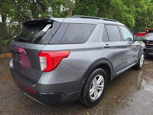 Gray Metallic 2022 Ford Explorer XLT