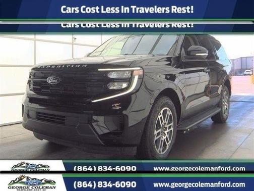 Agate Black Metallic 2025 Ford Expedition Active