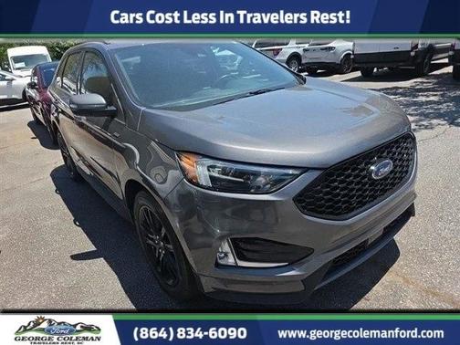 Carbonized Gray Metallic 2023 Ford Edge ST Line