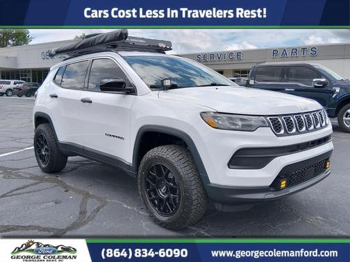 Bright White Clearcoat 2025 Jeep Compass Sport