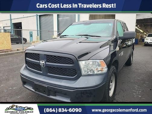 Brilliant Black Crystal Pearlcoat 2018 RAM 1500 Tradesman