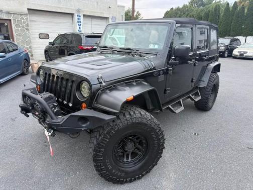 Black 2008 Jeep Wrangler Unlimited X