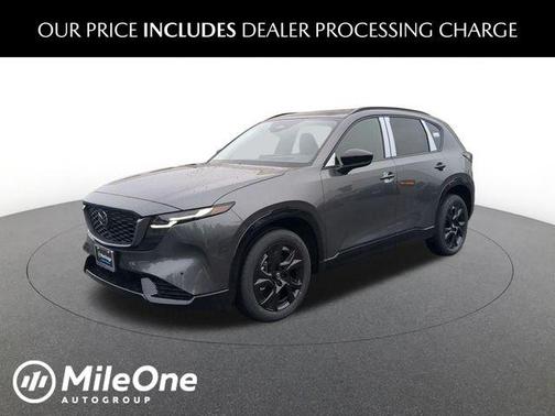 Machine Gray Metallic 2026 Mazda CX-5 Premium Plus