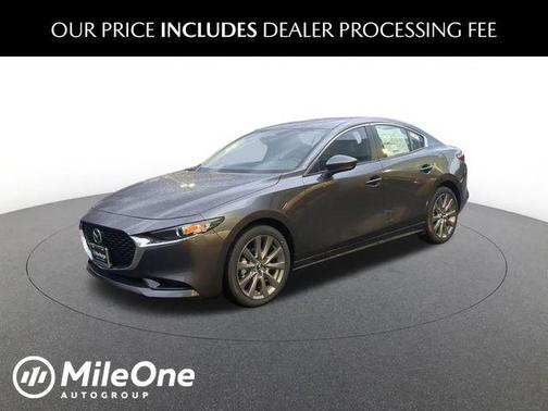 Machine Gray Metallic 2026 Mazda Mazda3 FWD w/Preferred Package