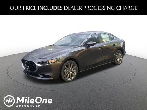 Machine Gray Metallic 2026 Mazda Mazda3 FWD w/Preferred Package