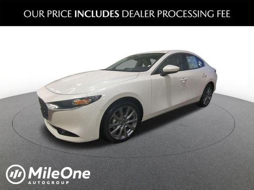 Snowflake White Pearl 2026 Mazda Mazda3 FWD w/Preferred Package