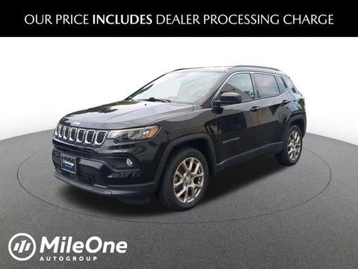 Diamond Black 2023 Jeep Compass Latitude Lux