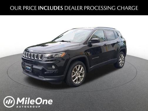 Diamond Black 2023 Jeep Compass Latitude Lux