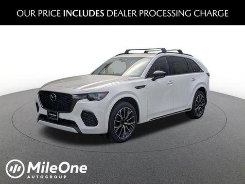 Rhodium White Premium 2026 Mazda CX-70 3.3 TURBO S PREMIUM