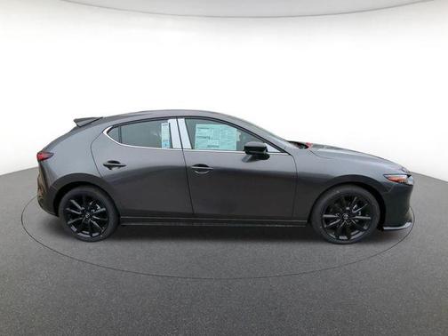 Machine Gray Metallic 2026 Mazda Mazda3 AWD w/Premium Package
