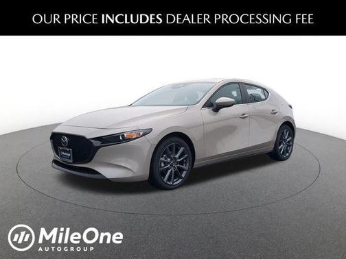Platinum Quartz Metallic 2026 Mazda Mazda3 FWD w/Preferred Package