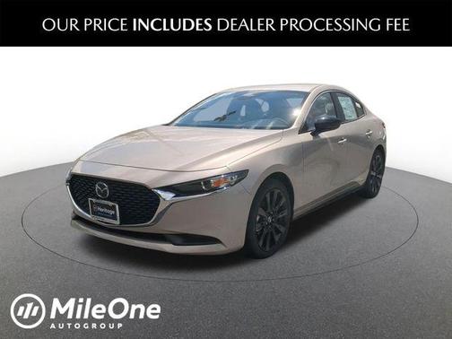 Platinum Quartz Metallic 2026 Mazda Mazda3 FWD w/Select Package