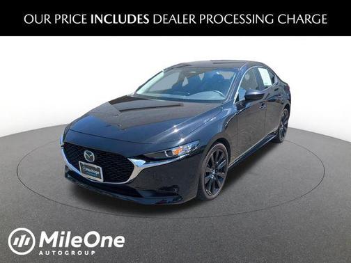 Jet Black Mica 2025 Mazda Mazda3 FWD w/Select Package