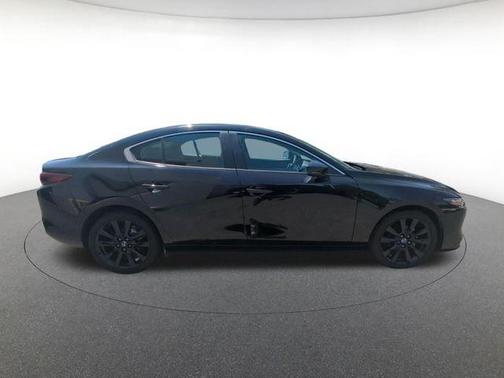 Jet Black Mica 2025 Mazda Mazda3 FWD w/Select Package