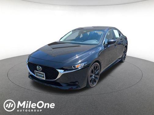 Jet Black Mica 2025 Mazda Mazda3 FWD w/Select Package