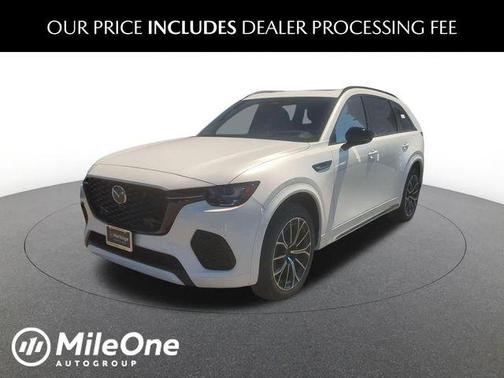 Rhodium White Premium 2026 Mazda CX-70 3.3 TURBO S PREMIUM