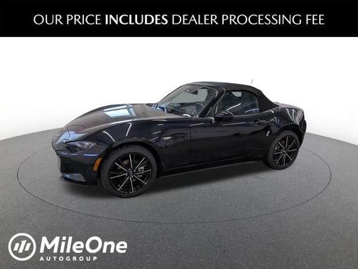 Jet Black Mica 2026 Mazda MX-5 Miata GRAND TOURING