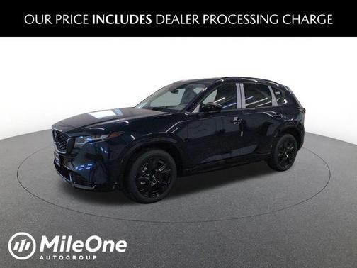 Navy Blue Mica 2026 Mazda CX-5 Premium