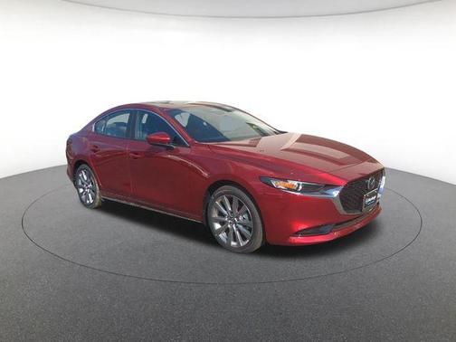 Soul Red Crystal Metallic 2026 Mazda Mazda3 FWD w/Preferred Package