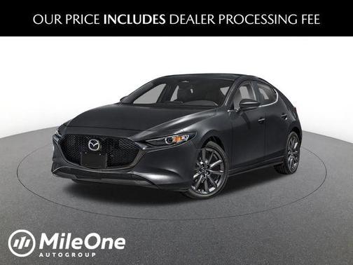 Jet Black Mica 2026 Mazda Mazda3 FWD w/Preferred Package