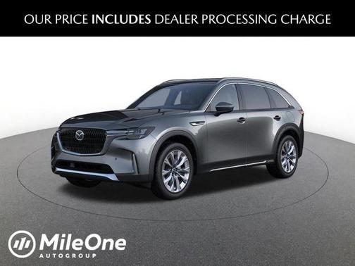 Machine Gray Metallic 2026 Mazda CX-90 Premium Plus