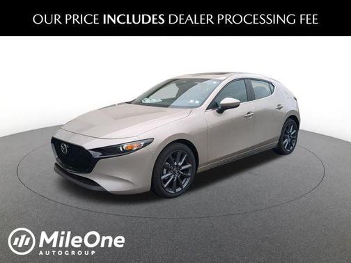 Platinum Quartz Metallic 2026 Mazda Mazda3 FWD w/Preferred Package