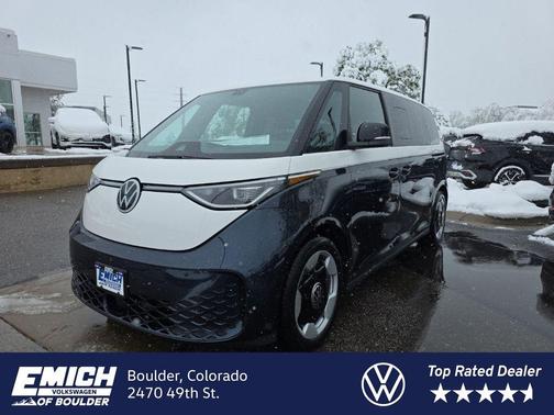 Blue Charcoal W/Candy White Upper 2025 Volkswagen ID. Buzz Pro S Plus