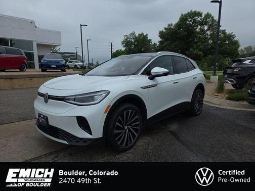Opal White / Black Roof 2023 Volkswagen ID.4 Pro S Plus