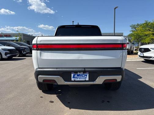Glacier White 2022 Rivian R1T Launch Edition