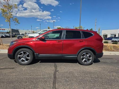 Red 2019 Honda CR-V EX-L