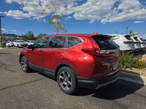 Red 2019 Honda CR-V EX-L