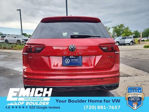 2024 Volkswagen Tiguan 2.0T SE R-Line Black