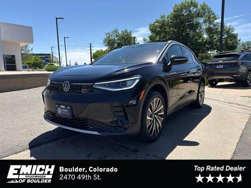 Deep Black Pearl Effect 2023 Volkswagen ID.4 Pro S Plus