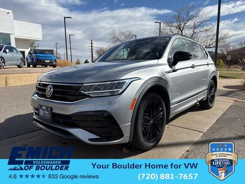 2022 Volkswagen Tiguan 2.0T SE R-Line Black